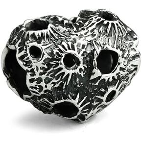 OHM Luna Love Sterling Silver Bead