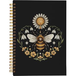 VNWEK Butterfly Notebook - Butterfly Journal, Butterfly Gifts for Women Girls, Gifts for Butterfly Lovers, Vintage Butterfly Spiral Notebook 5.5x8.3,Writing Notebooks