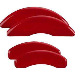 MGP Caliper Covers - Brake Caliper Covers 2022-2023 Honda Civic - Front and Rear Set - Red