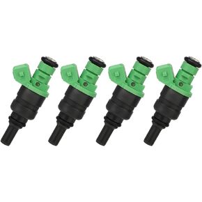 4Pcs FJ902 Injectors,ANGLEWIDE 4 Holes Fuel Injectors Sets fit for 2003-2005 for Mercedes-Benz for C230 1.8l