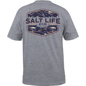 Salt Life Men's Tactical Camo Short Sleeve Tee