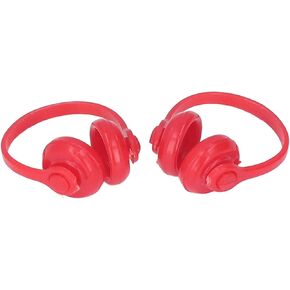 LBEC Dollhouse Headphones Model, Remarkable Details. (Black)