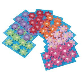 Felt Flower Stickers
