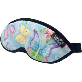 Dream Essentials Dreamland Premium Sleep Mask, Handmade in The USA, Breathable Natural Cotton, Adjustable Strap, Men and Women, Nose Bridge for Light Block, Travel, Yoga, Meditation (Dream Spiral)