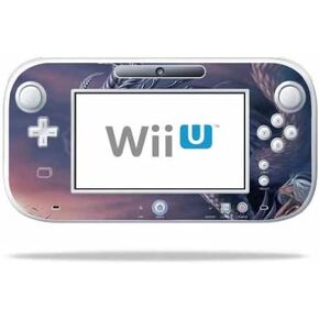 MightySkins Skin Compatible with Nintendo Wii U Gamepad Controller wrap Sticker Skins Dragon Fantasy