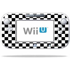 MightySkins Skin Compatible with Nintendo Wii U Gamepad Controller wrap Sticker Skins Check