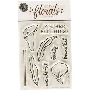 Hero Arts Clear Stamp Florals Arum Lily