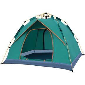2-3 Person Tent-Dome Tents for Camping,Windproof and Waterproof Backpacking Tent, pop up Tent,Easy to Install Portable Instant Tent,4 Season Tent