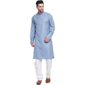 Cotton Striped Kurta Pyjama Set, Ethnic Traditional Wear