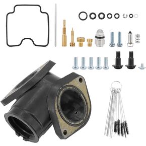 Kipa Carburetor Rebuild Repair Kit for 1999-2003 Yamaha XV1600 Road Star with intake manifold