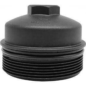 904-204 EC781 FL2016 Oil Filter Cap Compatible with Ford 2003-2007 6.0L 2008-2010 6.4L Powerstroke F250 F350 F450 F550 Super Duty E-350 Club Wagon Excursion Relpaces 1840754C91 3C3z-6766-Ca