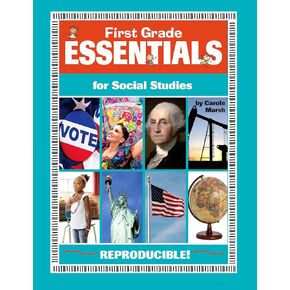 Gallopade First Grade Essentials for Social Studies Reproducible Book