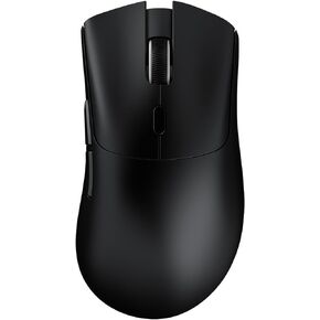 ماوس ألعاب لاسلكي x Attack Shark R1، مستشعر بصري PAW3311 18K DPI، 59 جرام فائق الخفة 2.4 جيجا هرتز/BT/ماوس كمبيوتر سلكي لأجهزة Win/Mac - أبيض