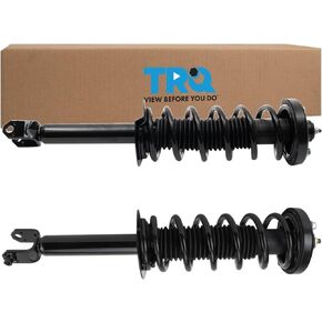 TRQ Rear Shock & Spring Assembly Set Compatible with 2014-2017 Honda Accord