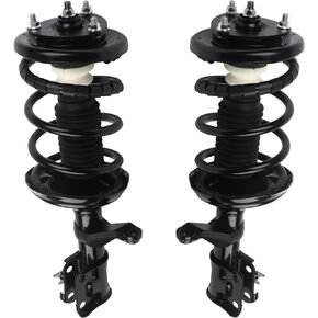 Autoround Front Complete Quick Struts Shock Coil Spring Assembly Compatible with Honda Element 2003-2011 Repalcement 172136 172135