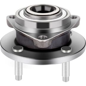 ECCPP 513205 4 Lugs Replacement For Front Wheel Hub Bearing Assembly fit For 03 04 05 06 07 For Saturn Ion 05 06 07 08 09 For chevy Cobalt 05 06 07 08 09 For Pontiac Pursuit G5