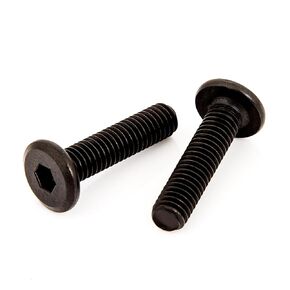 10 PCS Bed Frame Screws and Bolts, Baby Bed Crib Screws, Flat Head Socket Head Screws Countersunk Bolts, Office Chair Screws, Bolts Hardware Kit for Furniture Bunk Chair Table Desk M6 x 15mm