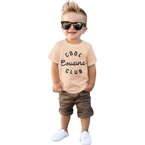 Cousin Shirt Toddler Baby Boy Girl Promoted to Big Consins Announcement Tshirt Sibling Reveal Short Sleeve Tee Tops