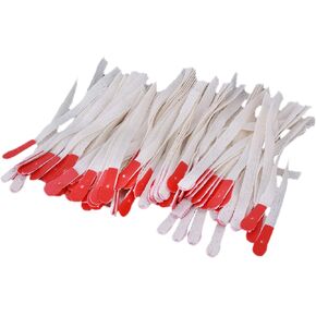 90PCS Standard Style Piano Bridle Straps Replacement Repair Parts 70x7mm/2.76x0.28inch 70 x 7mm