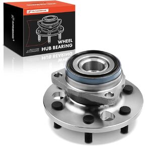 A-Premium Front Wheel Bearing and Hub Assembly with 6-Lug Compatible with GMC & Chevrolet - 1988-1994 - Yukon Blazer K1500 K1500 Suburban K2500 K2500 Suburban