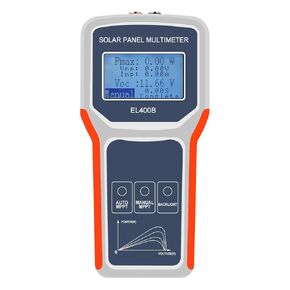 KAOLALI Solar Panel Tester Upgraded EY1600W Photovoltaic Multimeter with Ultra Clear LCD Display, Smart MPPT Tools for Testing Solar PV Module Data and Troubleshooting