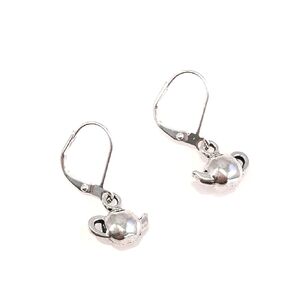 Antiqued Pewter Teapot Earrings