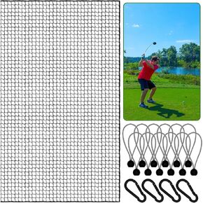 Golf Net,10Ft,15Ft,20Ft,25Ft,30Ft Golf Practice Net,Golf Hitting Net Perfect for Backyard and Indoor Usage – Practice Golf Anytime, Anywhere