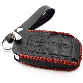 جلد ل OHT-4882056 2019 2020 2021 2022 Ram 1500 عن بعد 4 5 6 أزرار مفتاح ذكي فوب سلسلة غطاء (4 أزرار)