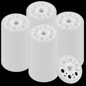 400 Pcs Load Spreading Plastic Washers, 46mm Polypropylene Washers, Fastening Rigid Foam Board Washers for Sheets Fastener Load Spreading Plastic Washers
