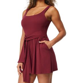 Casei Womens Sleeveles Jumpsuits Workout Sets Yoga Romper for Women Square Neck Top Bodycon One Piece Stretchy Sexy Unitard in Kuwait