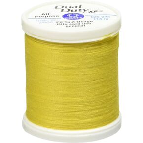 COATS & CLARK S900-9272 Dual Duty XP General Purpose Thread, 125-Yard, Bright Sun Yellow