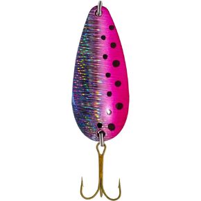 Hologram Lure, Pink/Black Dot, 7/8-Ounce
