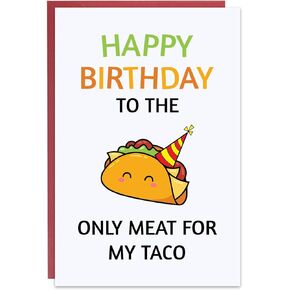 Ithmahco 50th Birthday Card for Men Women, Rude 50th Birthday Gift for Him Her, Cheeky 50 Years Old Birthday Card for Friend