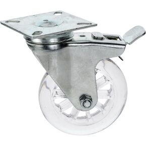 Shop Fox D4542 Non-Marring Swivel Caster with Brake, 2"