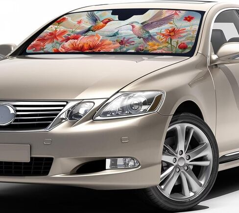 Funny Cat Print Car Sun Shade Windshield Cute, Fashion Foldable Car Front Window Sunshades for Most Sedan SUV Trucks in Saudi Arabia