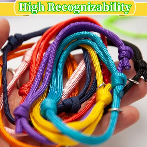 أطواق تعريف الجراء، أطواق الإنجاب، 16 لونًا من القماش الناعم، أطواق تعريف الجراء قابلة للتعديل لحديثي الولادة والقطط والكلاب (M) in Kuwait