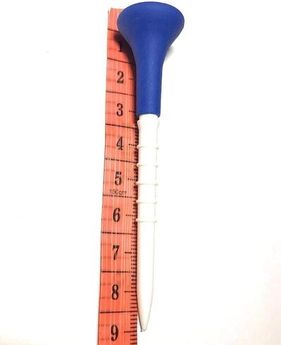 Depth Mark Plastic Golf tess with Wide Soft Rubber Cover 3 1/4 83mm Pack of 50 Almost Unbreakable in Saudi Arabia