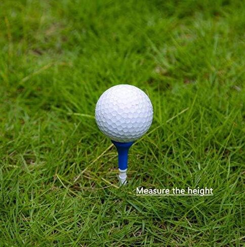 Depth Mark Plastic Golf tess with Wide Soft Rubber Cover 3 1/4 83mm Pack of 50 Almost Unbreakable in Saudi Arabia
