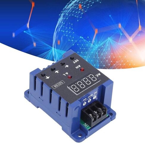SZD06 DC8‑35V AC Digital Ammeter, Upper and Lower Limit Alarm Delay Relay Detector for Measurement and Display of A Single Current(100A) in Saudi Arabia