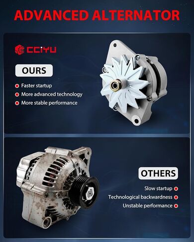 cciyu Alternators AMA0002 400-42005 1E32216G02 Fit for Thermo King Generator APU TriPac TK270 Engine Yanmar Engines -Industrial 2TNV70 in Saudi Arabia