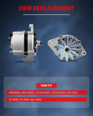 cciyu Alternators AMA0002 400-42005 1E32216G02 Fit for Thermo King Generator APU TriPac TK270 Engine Yanmar Engines -Industrial 2TNV70 in Saudi Arabia