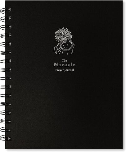 BORN AGAIN The Miracle Prayer Journal For Men & Women. Guided Prayer Notebook & Inspiring Verses Devotional With Sections, Gratitude, Answered Prayers & more (Hardcover Spiral-Bound) in Saudi Arabia
