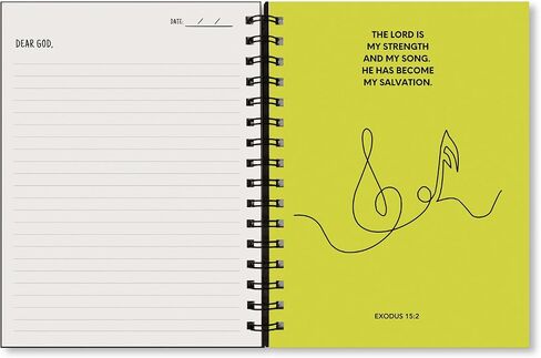 BORN AGAIN The Miracle Prayer Journal For Men & Women. Guided Prayer Notebook & Inspiring Verses Devotional With Sections, Gratitude, Answered Prayers & more (Hardcover Spiral-Bound) in Saudi Arabia