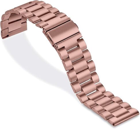 أحزمة ساعة EloBeth متوافقة مع Samsung Galaxy Watch 3 Band 41mm برونزي غامض من الفولاذ المقاوم للصدأ معدني Galaxy Watch 3 Bands ملحقات حزام الأعمال in Kuwait