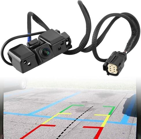 Car Rear View Back up Camera HD Fit for Chevy Colorado 2017-2018, Park Assist Backup Camera Safety w/Reverse Trajectory for GMC Canyon 2015-2019 Replace OEM# 84143039, 22896940, 23334892 in Saudi Arabia