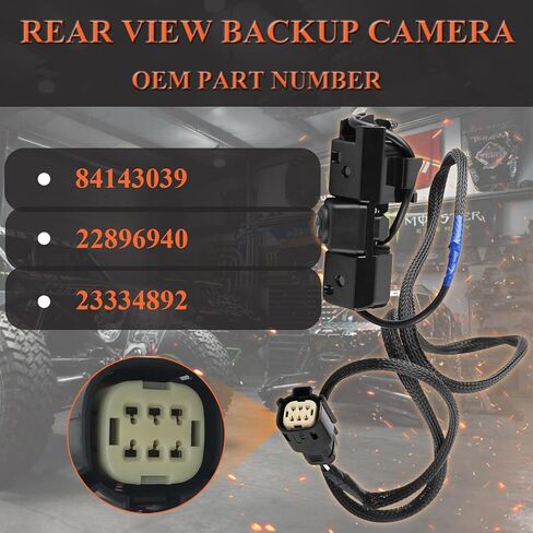 Car Rear View Back up Camera HD Fit for Chevy Colorado 2017-2018, Park Assist Backup Camera Safety w/Reverse Trajectory for GMC Canyon 2015-2019 Replace OEM# 84143039, 22896940, 23334892 in Saudi Arabia