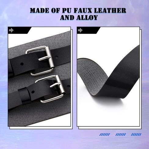 BODIY الشرير حزام خصر عريض أسود القوطي زي أحزمة النساء أحزمة تسخير الموضة ل الهذيان تأثيري التبعي in Kuwait