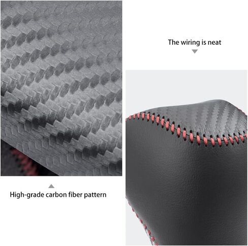 Trim for Jeep Cherokee Compass Renegade Accessories Leather Auto Gear Shift Knob Cover Protector Trim Cap Sticker (B2) in Saudi Arabia