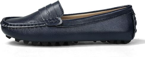 Women's Loafers Genuine Leather Loafers for Women Classic Penny Loafers for Women Fashion Driving Moccasins Women in Saudi Arabia