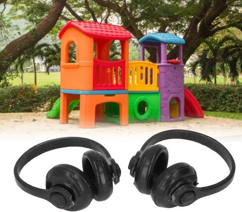 LBEC Dollhouse Headphones Model, Remarkable Details. (Black) in Saudi Arabia
